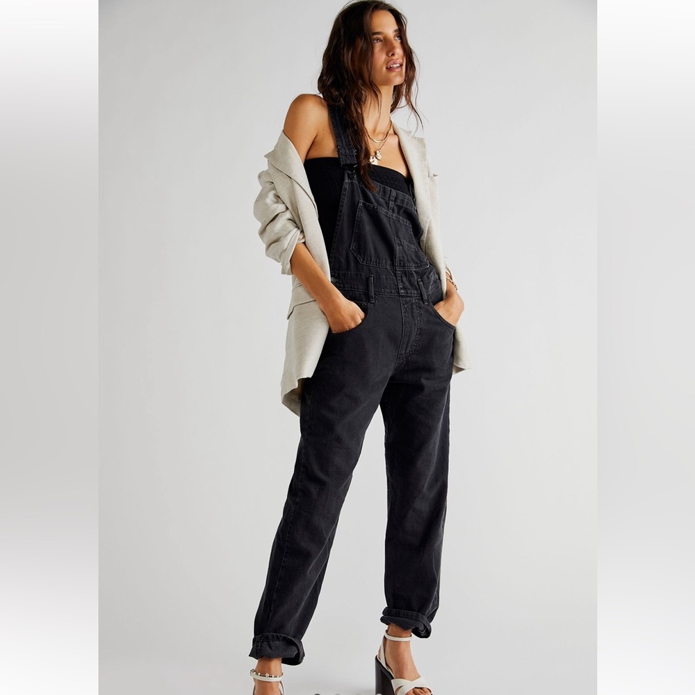 Free people ziggy overalls Medium